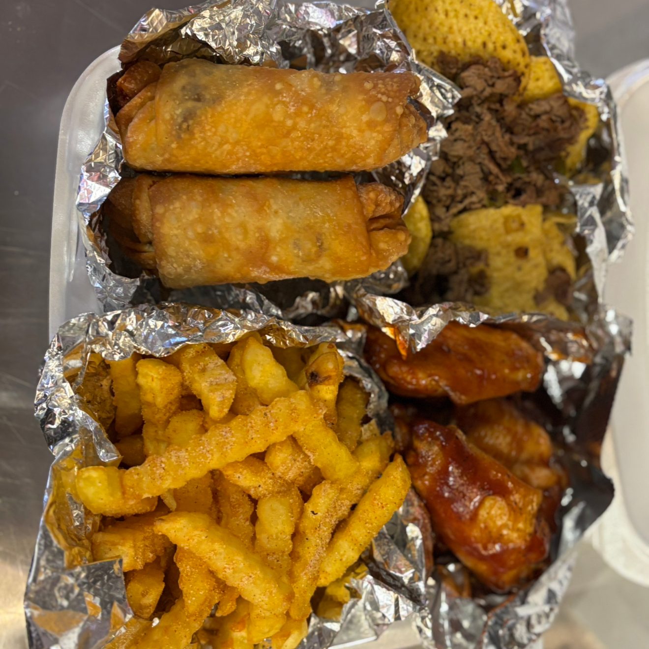 4-Way Philly Sampler Combo.