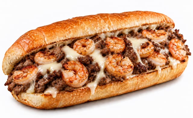Philly Surf & Street Cheesesteak.