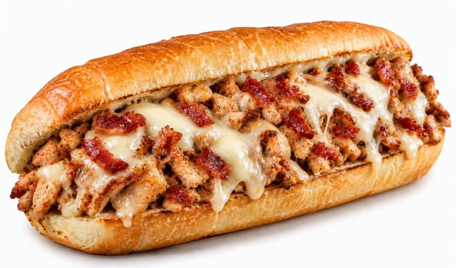 Chicken Bacon Cheesesteak.