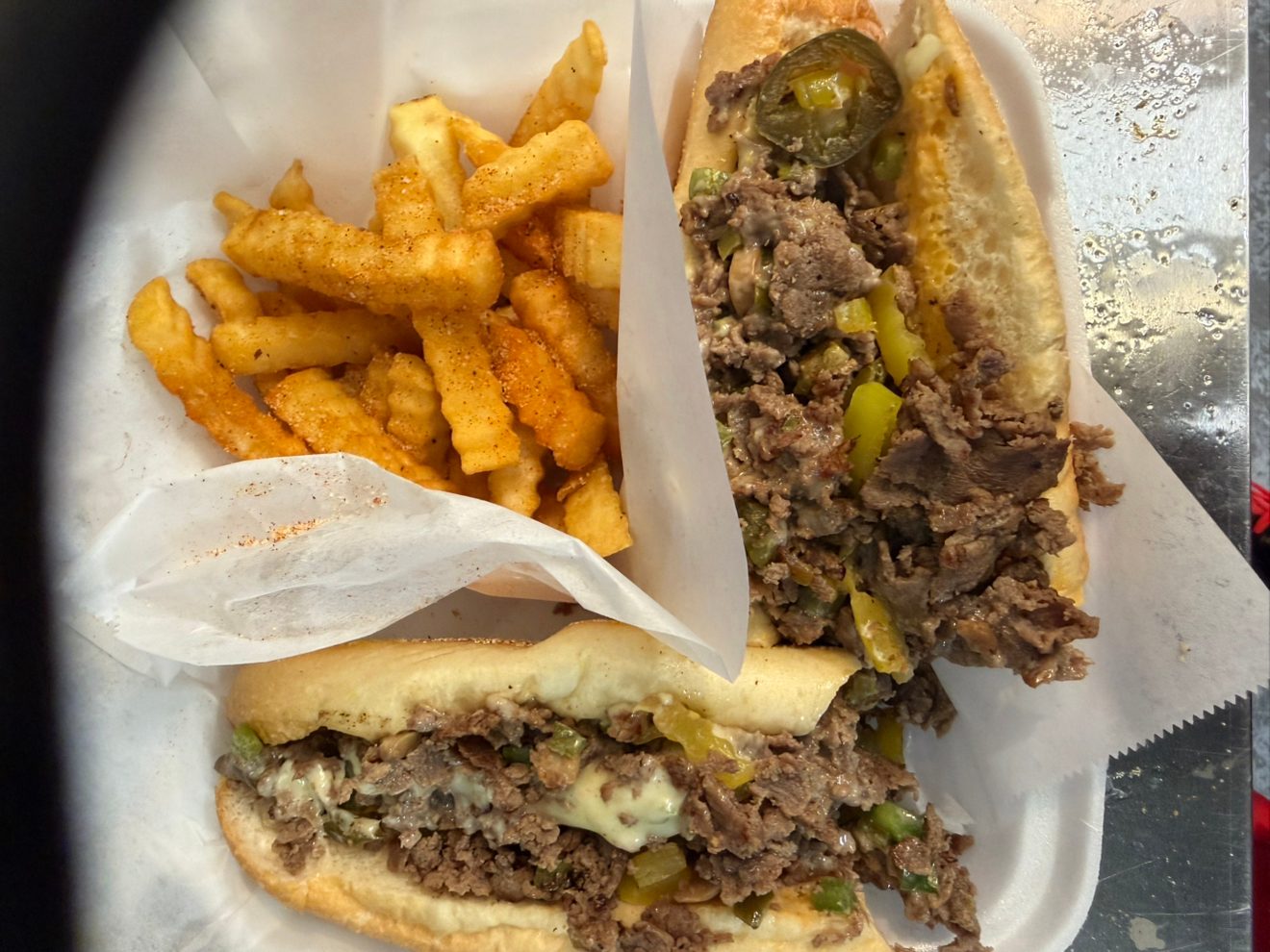 Philly Steak & Bacon Combo.
