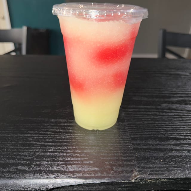 Frozen Strawberry Lemonade.