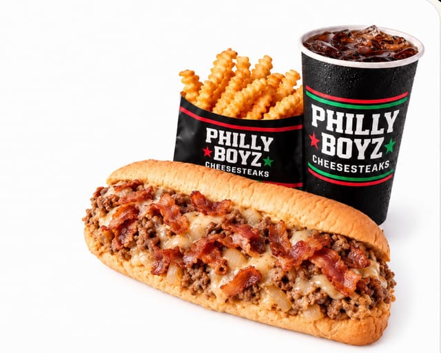 Philly Steak & Bacon Combo.