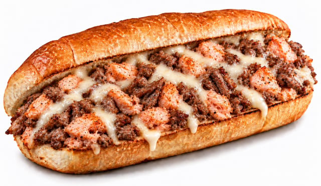 Philly Steak & Salmon.