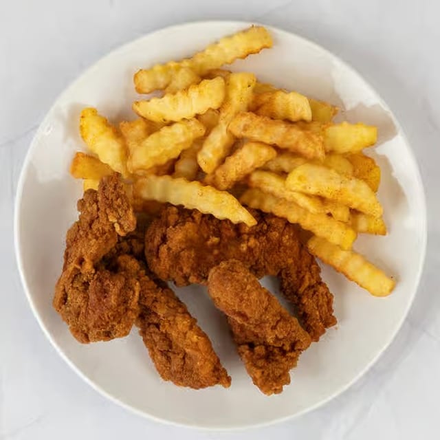 Kids Chicken Finger & Fries.