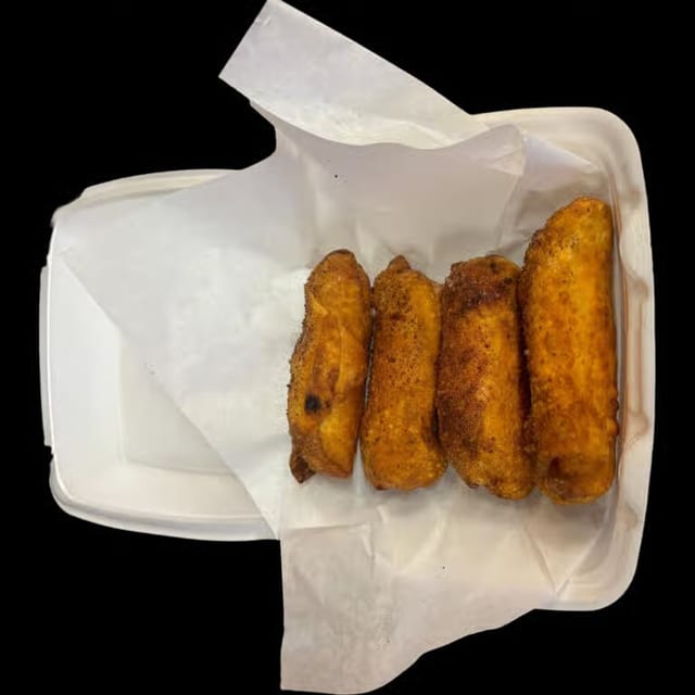 Cheesesteak Egg Rolls.