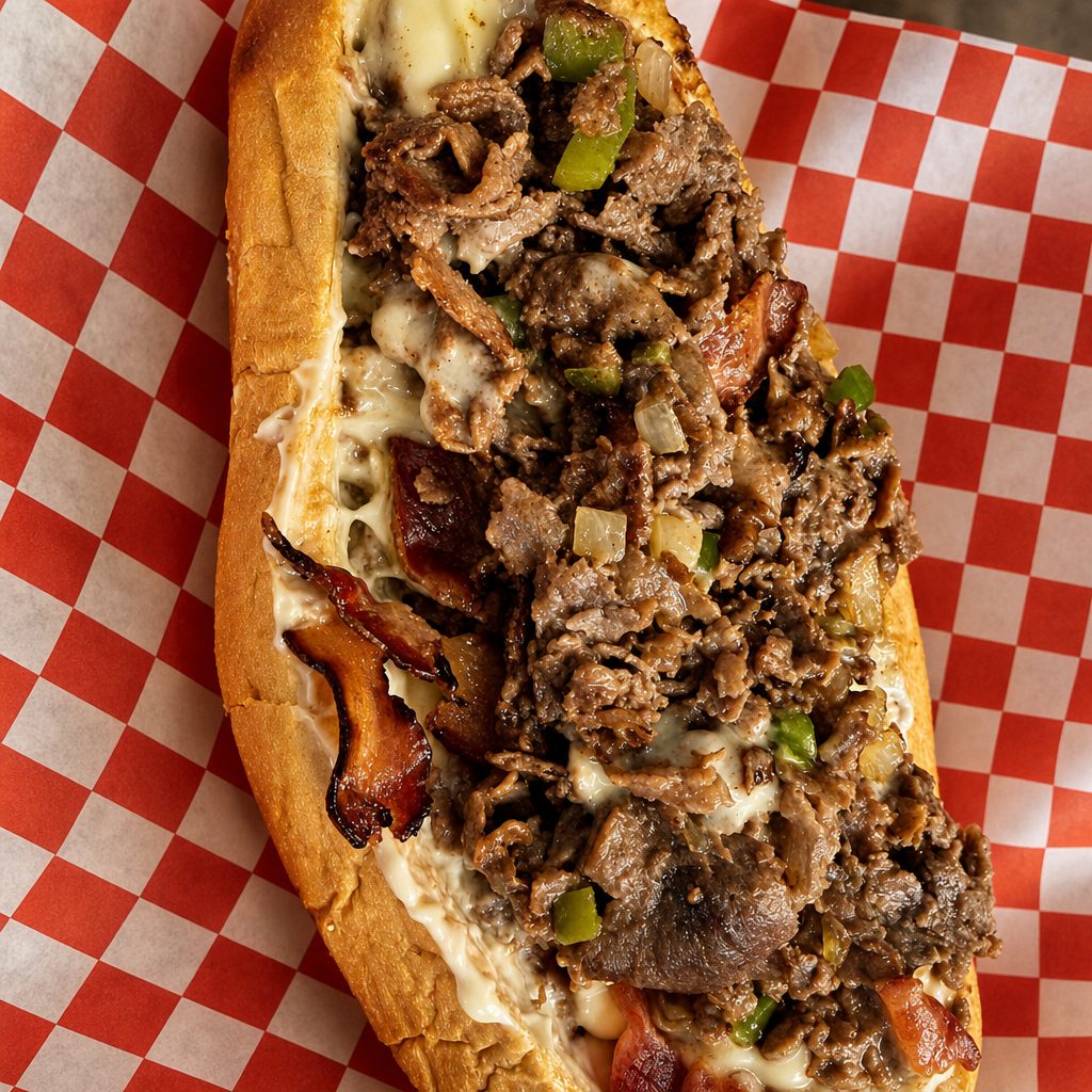 Philly Steak & Bacon.