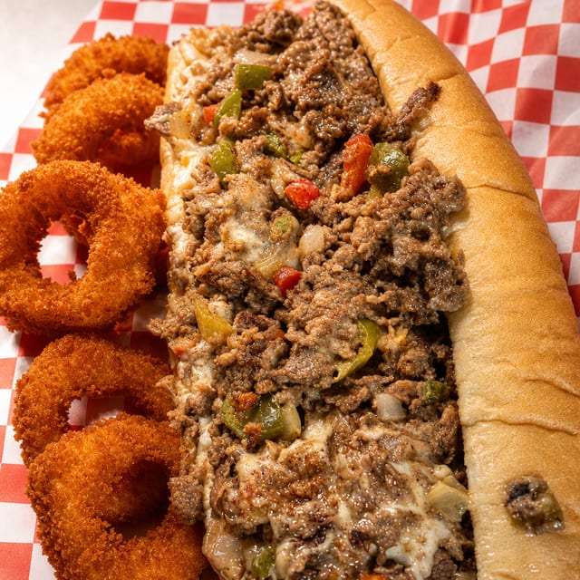 Tyrese Maxey Cheesesteak.
