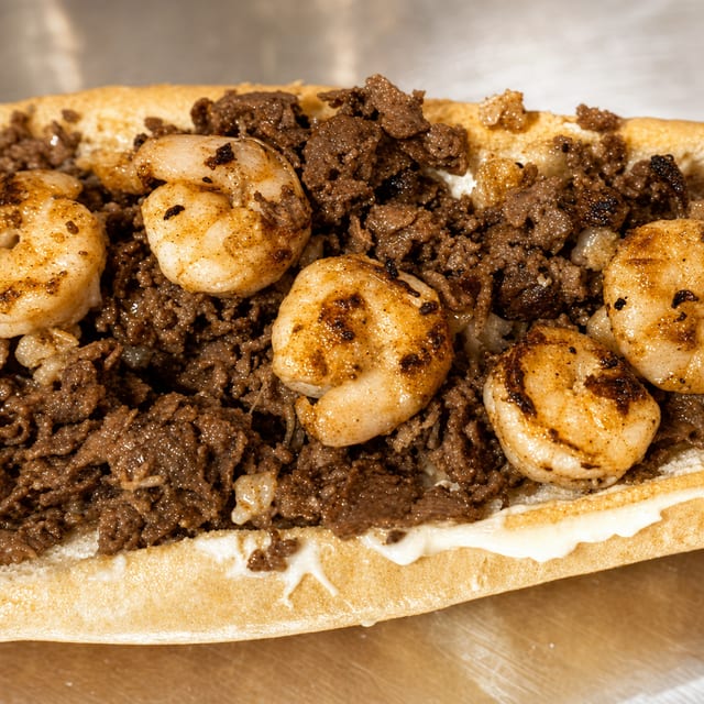 Philly Surf & Street Cheesesteak.
