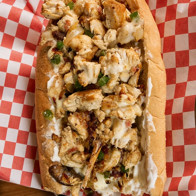 Chicken Bacon Cheesesteak.